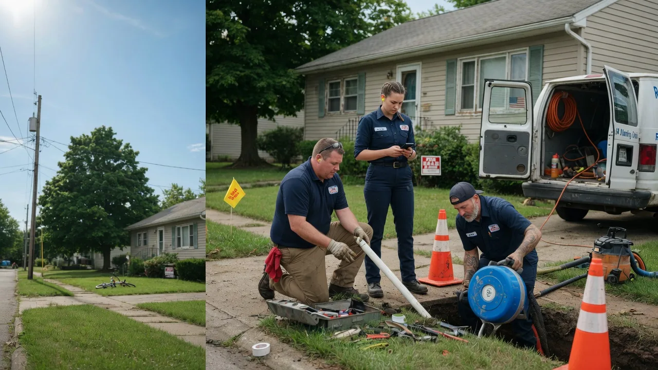 Sewer Line Repair in Reydon, OK near me